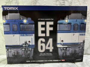 【美品！希少限定品！】98960 EF64 1000形電気機関車(1009・1015号機・JR貨物更新車) 2両セットNゲージ TOMIX トミックス 