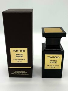 1円スタート　TOMFORD　トムフォード　ホワイト スエード オードパルファム　50ml　香水　未使用品