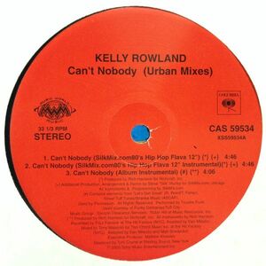 12inchレコード　KELLY ROWLAND / CAN