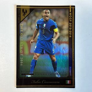 ♪♪WCCF 13-14 HOLE ファビオ・カンナバーロ Fabio Cannavaro Azzurri 2013-2014♪四点落札で普通郵便送料無料♪