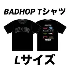 BADHOP Tシャツ HISTORY TEE / BLACK