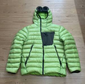 C.P.company D.D. Shell Goggle Down Jacket 黄緑 サイズ50 美品