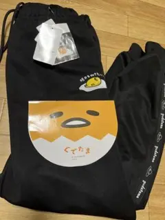 新品　ぐでたま　メンズ　ジャージ　パンツ　LL ブラック　Sanrio