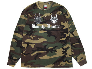 希少 L 新品 定価22000円 Supreme Bounty Hunter Thermal Henley L/S Top サーマル ヘンリー バウンティーハンター シュプリーム F