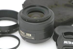 並品｜ニコン AF-S DX NIKKOR 35mm f/1.8G γT1063-2R5B