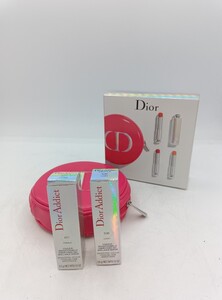 【一部未使用.欠品】 Dior Addict ディオール アディクト LIPSTICK リップスティックトリオ リップスティック3.5g/0.12oz