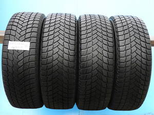 【SHT1852-S】送料無料! 2022年製 スタッドレス ミシュラン X-Ice Snow SUV 中古タイヤ【225/65R17】4本