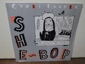 US-original MASTERDISK刻印 HWカット SHE-BOP (analog) CYNDI LAUPER アナログレコード vinyl