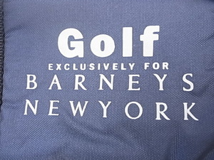 BARNEYS NEW YORK　Golf　バーニーズ ニューヨーク　ゴルフ　クラブケース　ネイビー　紺