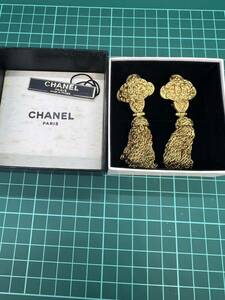 CHANEL シャネル ココマーク イヤリング 94A GP ゴールド レディース ヴィンテージ 1994年 約51ｇアクセサリー 箱付