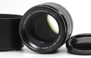 ★実用品★ FUJIFILM フジフィルム XF 56mm F1.2 R 前後キャップフード付属 #F069