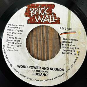 ★送料込み！EVERY LITTLE THING riddim！【Luciano/Word Power And Sounds/Singing Melody/Money Love】7inch Digital-B / Brickwall JA