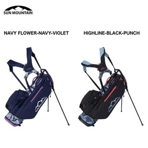 ★新品★送料無料★ サンマウンテン Sun Mountain ウィメンズ 3.5 LS 14-Way スタンドバッグ NAVY FLOWER-NAVY-VIOLET