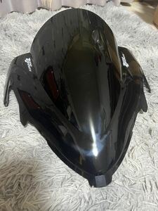 GSX1300R隼スクリーン　ZEROGRAVITYゼログラビティ　ダブルバブルタイプ　新型隼　ダークスモーク