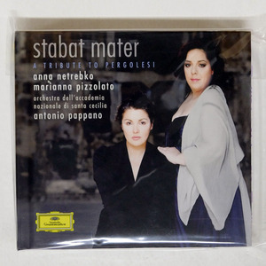 GIOVANNI BATTISTA PERGOLESI/STABAT MATER - A TRIBUTE TO PERGOLESI/DG 2894778867 CD