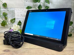 良品♪ARROWS Tab Q508/SE 防水タブレット[Atom x5-Z8550 1.44GzGHz/RAM:4GB/SSD:64GB/10.1インチ]Windows 10 タブレットPC 動作品