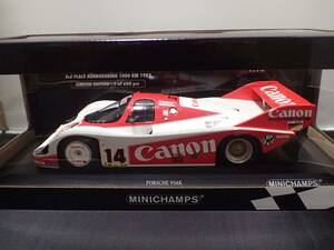 1/18 ミニチャンプス ポルシェ 956K CANON RACING No.14 NURBURGRING 1000KM 1983 3rd(PMA,MINICHANPS,限定600台)
