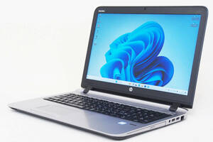 【即配】i7 Win11Pro Office2019 DVDマルチドライブ搭載！HP ProBook 450 G3 i7-6500U RAM8GB SSD256GB 15.6型FHD テンキー バッテリー良好