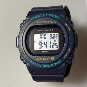 【カシオ】 ベビージー レディース 新品 BGD-5700-2JF ブルー 腕時計 電波ソーラー CASIO 女性 未使用品