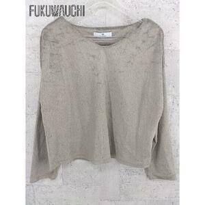 ◇ Sonny Label サニーレーベル URBAN RESEARCH 長袖 Tシャツ カットソー Fサイズ ブラウン レディース