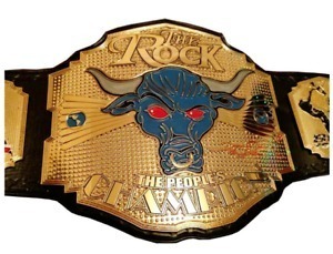 海外　限定品　送料込み THE ROCK BRAHMA BULL WRESTLING 　プロレス　チャンピオン　優勝　ベルト　レプリカ