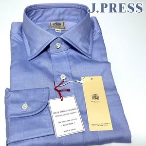 JP450M/39-84 新品/日本製 定番 J.PRESS Jプレス SINGLE NEEDLE TAILORING ワイドカラーシャツ ロイヤルオックス オンワード樫山