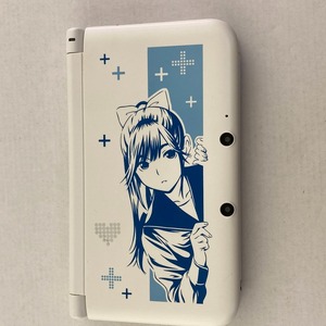 03w12888/１円～【動作確認済】本体のみ ニンテンドー3DSLL 本体 ラブプラス+ マナカデラックス SPR-001 任天堂