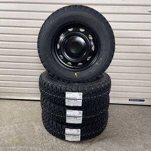 《ネオキャロ》ブリヂストン　RD604V◆2023年製造】145R12 6PR【145/80R12 80/78N】ゴツゴツタイヤアクティ キャリーハイゼット　ブラック