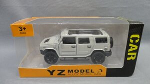 YZ MODEL ダイキャスト ハマー風 プルバックミニカー 開封 ハマーH2