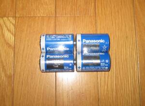 新品未開封！Panasonic(パナソニック)の乾電池×４本　　　　　単1形