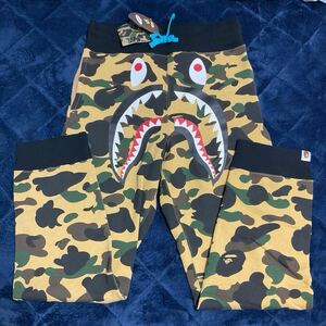 新品未着用　A BATHING APE アベイシングエイプ BAPE シャークカモ　スウェットパンツ　サイズS 日本製