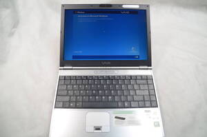 SONY VGN-SZ340 動作品 VAIO Windows XP英語版