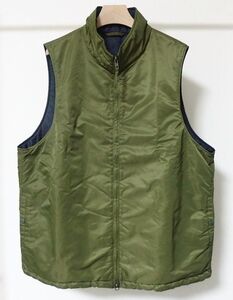 22AW Engineered Garments エンジニアードガーメンツ LOFTMAN ロフトマン 別注 High Mock Vest プリマロフト 中綿 ベスト XL