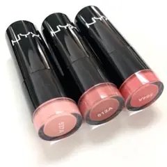 NYX ラウンドリップスティックスLSS 3本セット 新品未使用