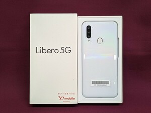 K257-N41-1176 Libero 5G A003ZT ホワイト 4G/64G Y!mobile ワイモバイル スマホ 箱あり 通電確認済 現状品3