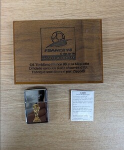 【レア】ZIPPO 1998年 サッカーワールドカップ フランス大会 5000個限定 ジッポ 喫煙具 