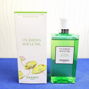 HERMES エルメス ナイルの庭 ボディーシャワージェル (ボディ用洗浄料)◆200ml