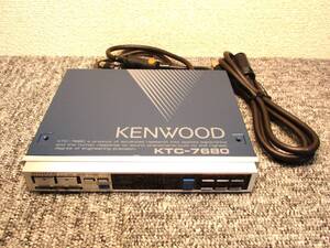 ケンウッド KENWOOD KTC-7680 FM/AMチューナー 180mm シンセサイザーチューナー