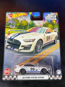 ホットウィール HOTWHEELS BOULEVARD 20 FORD SHELBY GT500 フォード シェルビー MUSTANG マスタング Real Riders