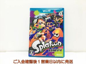 【1円】WiiU Splatoon(スプラトゥーン) ゲームソフト 1A0113-079wh/G1