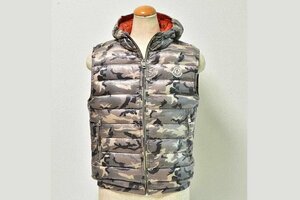 モンクレール MONCLER パトリック ジレ PATRICK GILET ダウンベスト カモフラ柄 迷彩 210914336205 #0 【正規品】