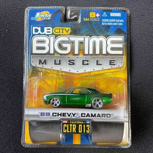 69 Chevy Camaro Bigtime Muscle by Jada マッスルカー　グリーン
