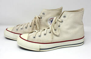 状態良好 CONVERSE コンバース CANVAS ALL STAR J OX HI オールスターJ キャンバス 日本製 US9/27.5cm