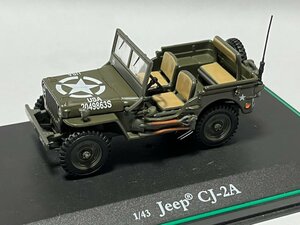 HONGWELL 143　1/43　Jeep CJ-2A