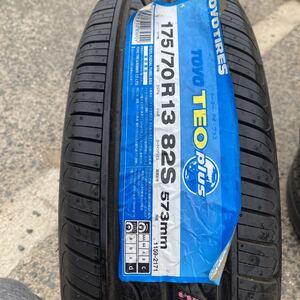 TOYO TEOプラス　175/70R13 82S 新品タイヤ１本 トーヨータイヤ