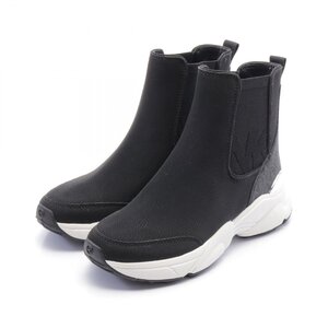 マイケルマイケルコース KATRINA BOOTIE ブランドオフ MICHAEL MICHAEL KORS PVCコーティングキャンバス ブーツ フェイクレザー 中古 レデ