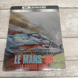 未開封 BD B1616 LE MANS’66 LA GRANDE SFIDA STEELBOOK 4K ULTRA HD + BLU-RAY ル マン 輸入