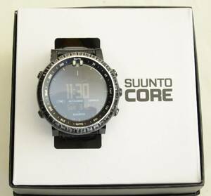 SUUNTO スント CORE コア 腕時計 稼働品 黒 スレあり