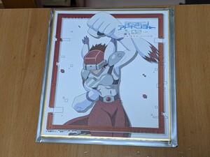 新品未使用 デジモンアドベンチャー02 THE BEGINNING シルフィーモン ミニ色紙 ポップコーン購入特典 本郷あきよし