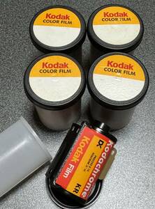 コダック　Kodak Kodachrome64 KR カラーリバーサルフィルム　ISO64 5本　期限切れ(冷蔵庫保管) 36枚取り5本　箱無し